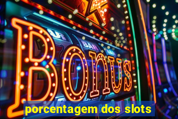 porcentagem dos slots